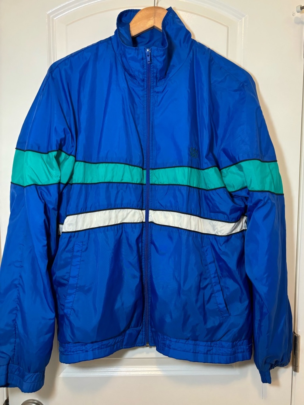 Vintage USA Olympics Nylon Track Jacket #285